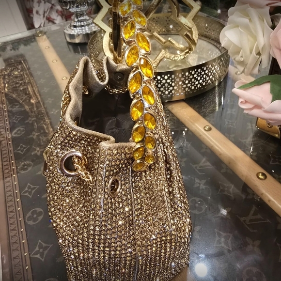 ๐ Gixugo Luxury Crystal Evening Bag โ NWT - Picture 5 of 5